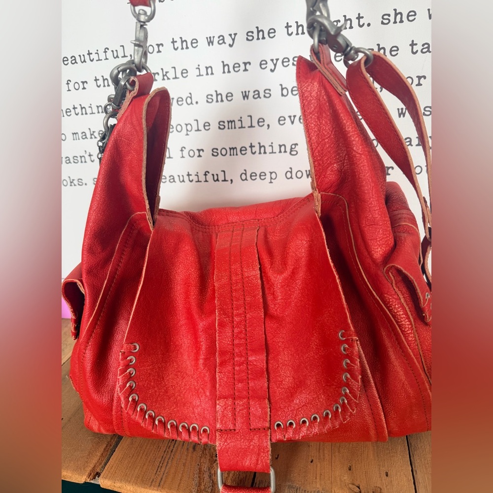 FREE PEOPLE - Large, never carried slouchy gorgeous bag.